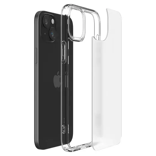 Прозрачный чехол Spigen Ultra Hybrid Frost Clear для iPhone 15 (ACS06796) - фото 5