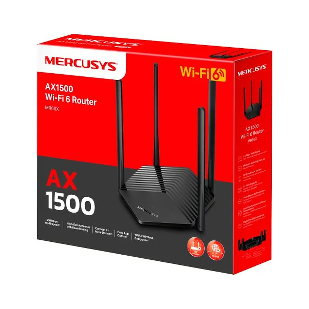 Маршрутизатор Mercusys MR60X - фото 4