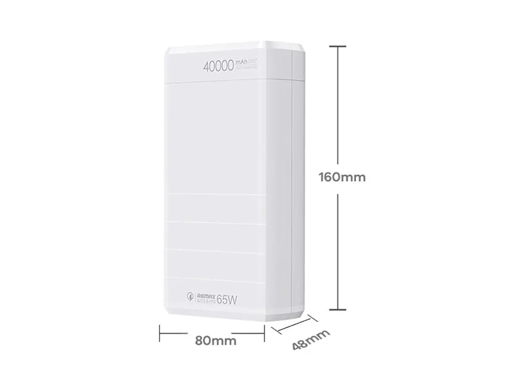 Портативний акумулятор для ноутбуків Remax Dinba Series 65W 40000mAh RPP-310 - фото 3