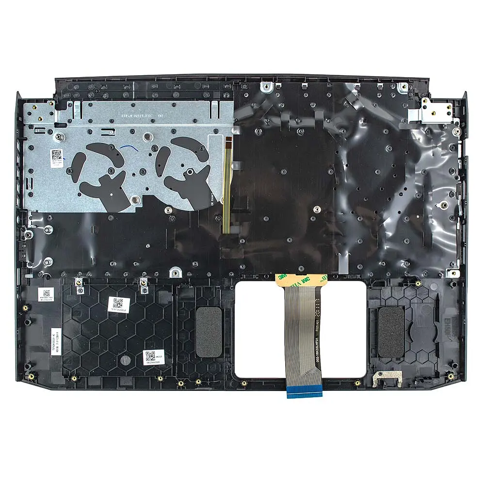 Корпус верхня кришка для Acer Aspire Nitro AN515-54, (Чорний, топкейс+клавіатура з підсвічуванням, 6B.Q5AN2.009, 6B.Q5BN2.009, C Cover, Оригінал) - фото 2