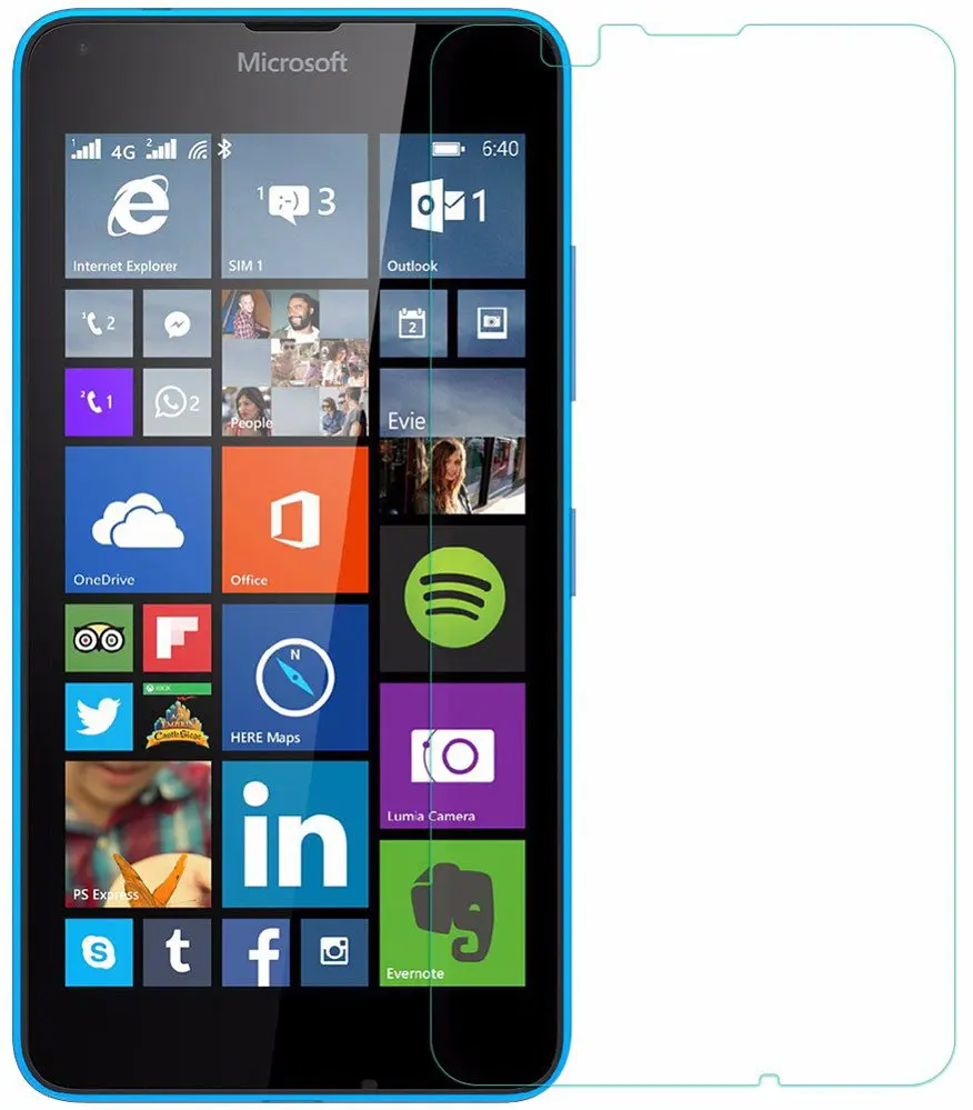Захисна плівка TOTO Film Screen Protector 4H Microsoft Lumia 640 - фото 4