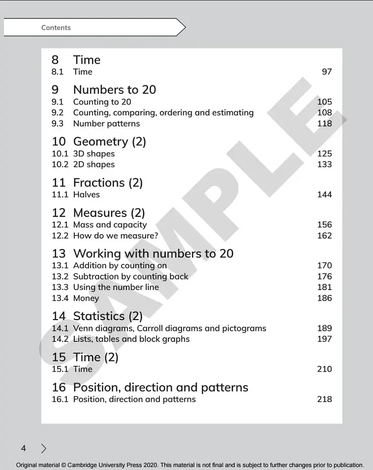 Cambridge Primary Mathematics 1. Workbook with Digital Access (1 Year) - фото 3