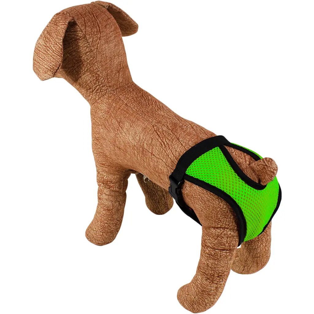 Трусы гигиенические для собак Lucky Pet М 43-51 см салатовые - фото 2