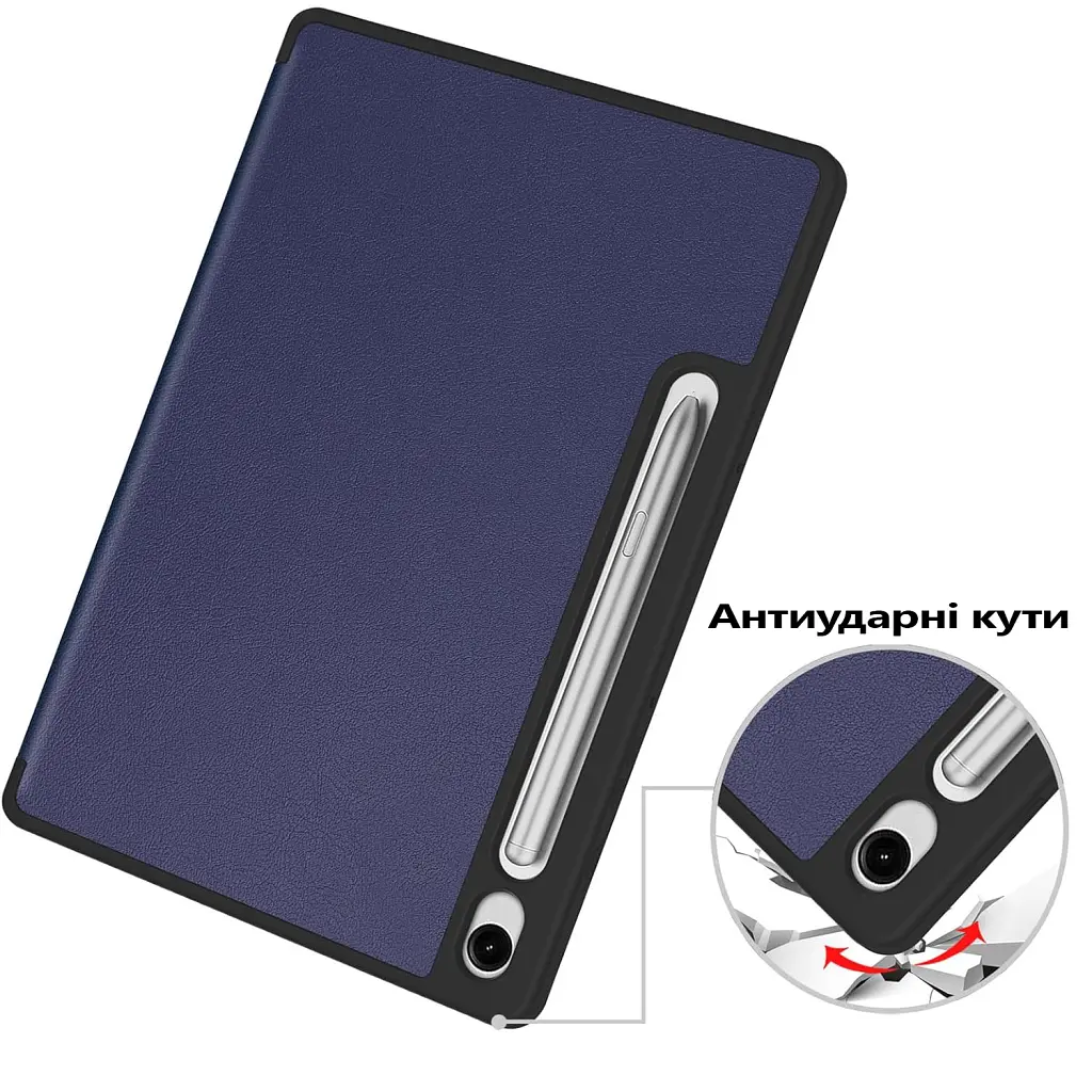 Чохол до планшета BeCover Flexible TPU Mate Samsung Galaxy Tab S10 Lite SM-X400/406 10.9" Deep Blue (713826) - фото 3
