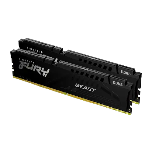 Оперативна пам'ять Kingston Fury 32GB (2x16) DDR5 5200MHz Beast Black (KF552C40BBK2-32) - фото 2