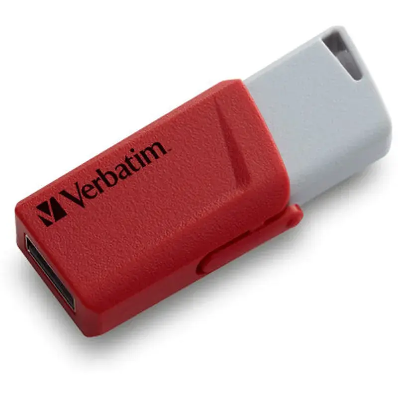 USB флеш накопичувач Verbatim 3x16GB Store 'n' Click Red/Blue/Yellow USB 3.2 (49306) - фото 9