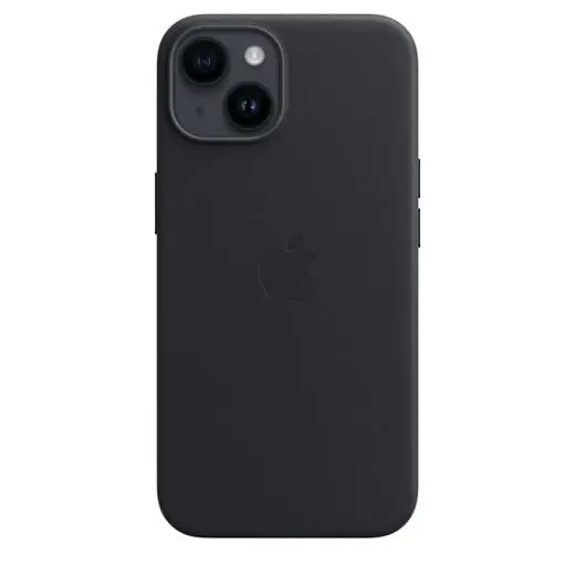 Чохол CasePro Leather Case with MagSafe Midnight для iPhone 14 Plus - фото 3