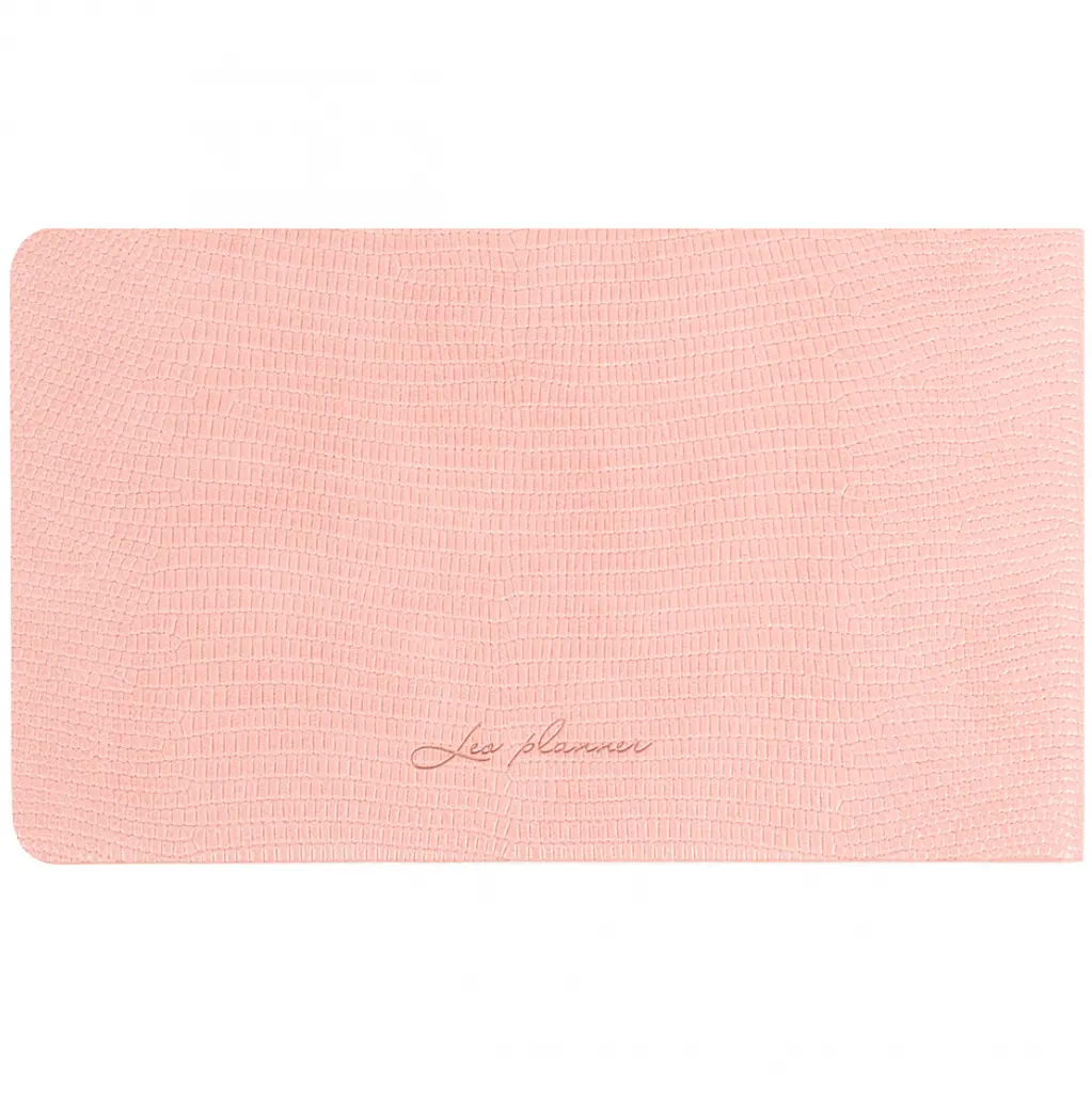 Щотижневик Leo Planner 2027 Lizard м'який 10х17 см 128 сторінок рожевий (252765) - фото 13