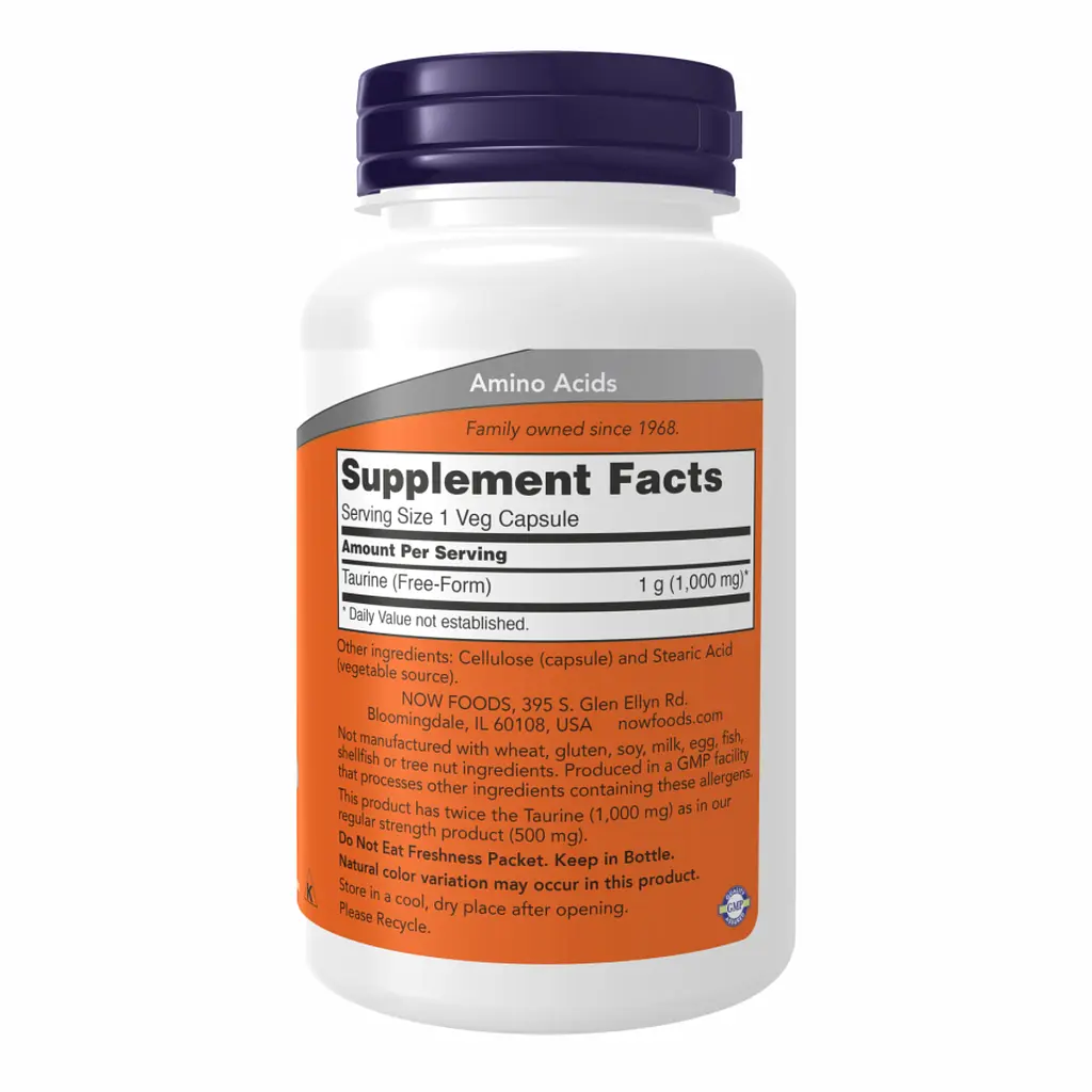 Taurine 1000mg - 250 vcaps - фото 2