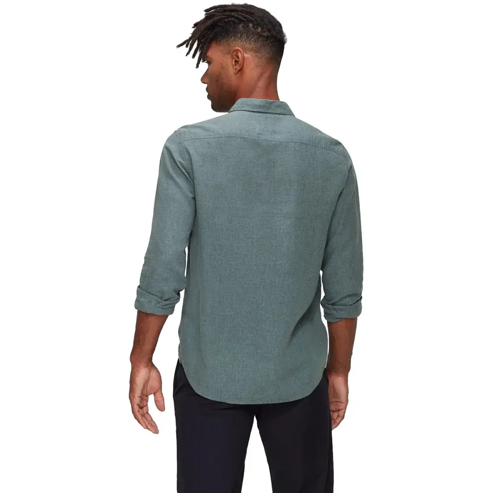 Сорочка Mammut Alvra Summer Longsleeve Shirt M XL strata - фото 4