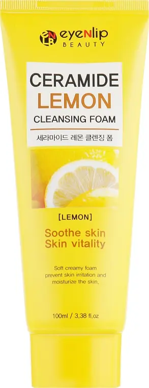 Пінка для вмивання Eyenlip Ceramide Lemon 100 мл - фото 2