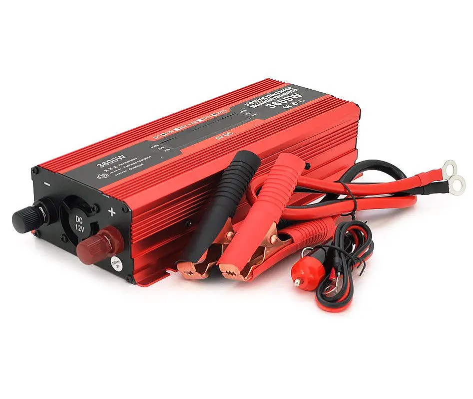 Инвертор напряжения Voltronic YT3600W 1800Вт, 12/220V, approximated, розетка, клемы - фото 2