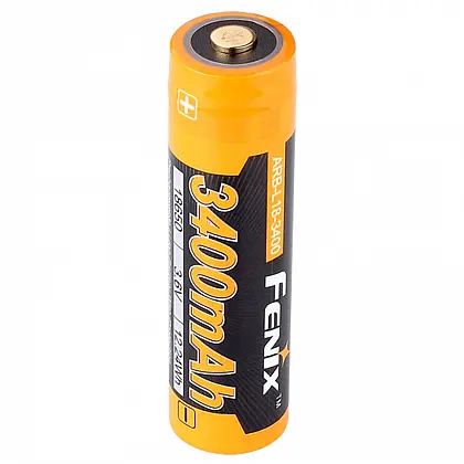 Акумулятор Fenix 18650 3400 mAh Li-Ion 3.6V Чорно-жовтий (2472286752)
