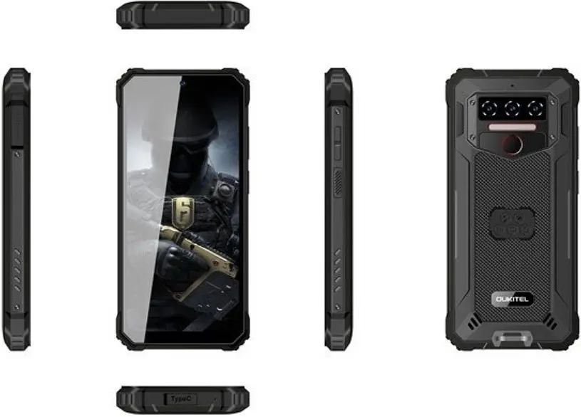 Смартфон Oukitel WP23 4/64Gb Black NFC - фото 4