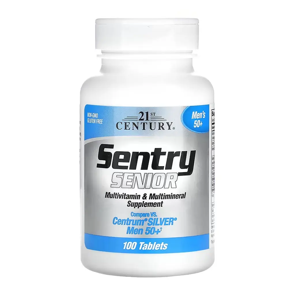 Мультивітамінний комплекс для чоловіків (50+), Sentry Senior Men 50+ - 100 tabs
