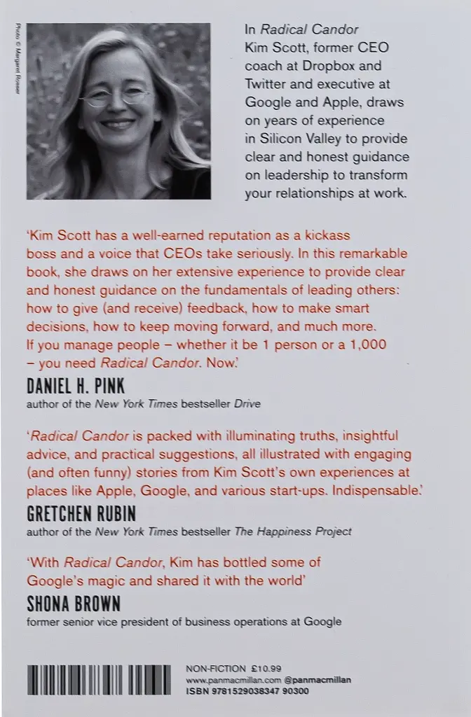 Radical Candor. How to Get What You Want by Saying What You Mean - фото 2