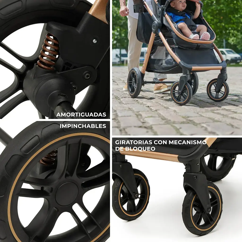 Універсальна коляска 2 в 1 Kinderkraft Esme Black (KSESME00BLK2000) - фото 7