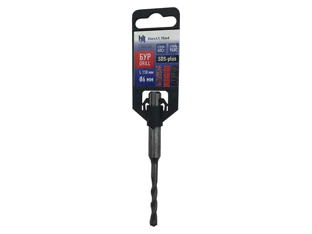 Бур для бетону HorsAY Hard L=160мм d=10мм SDS-plus