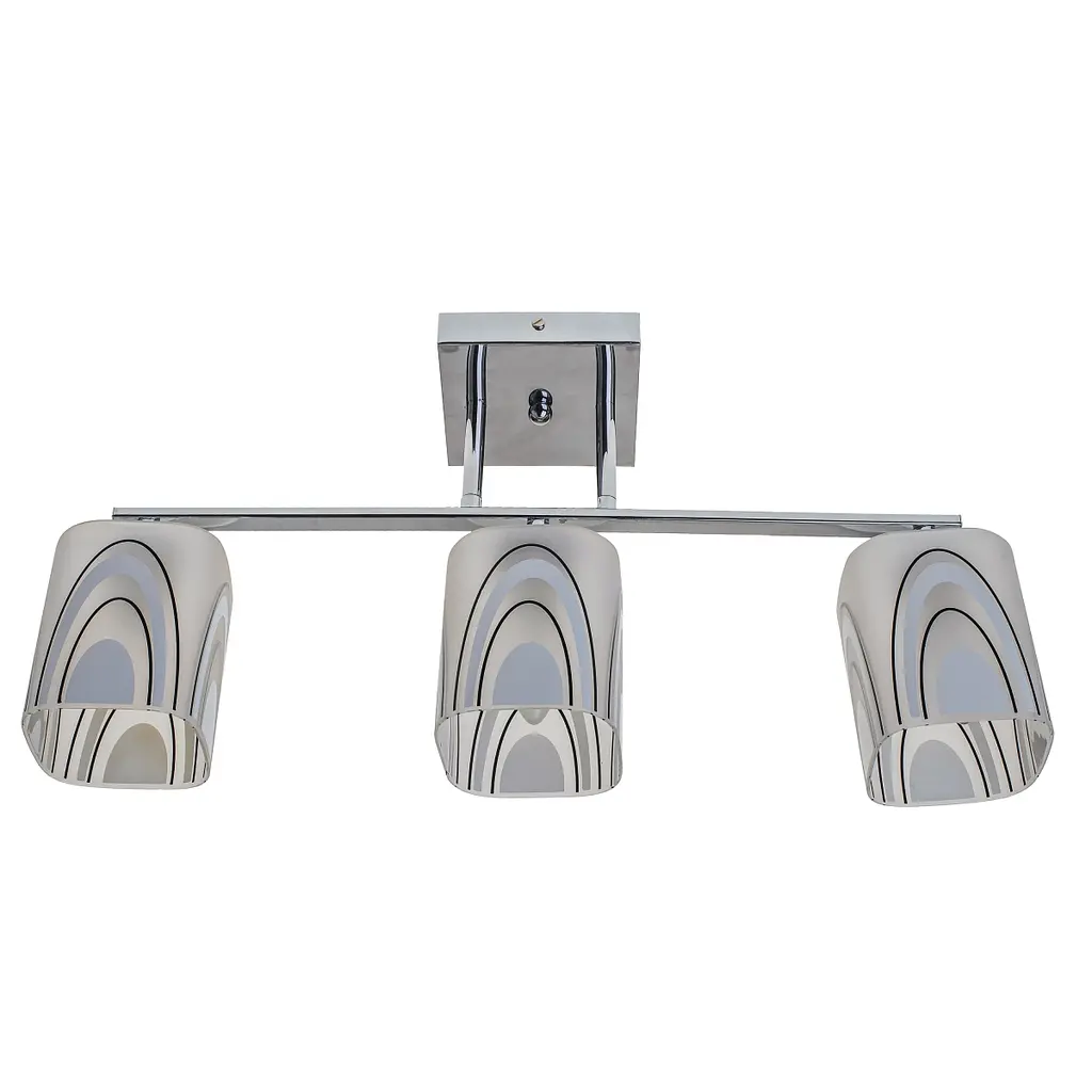 Люстра потолочная Brille классическая E27 60W CH (LK-647C/3) - фото 3