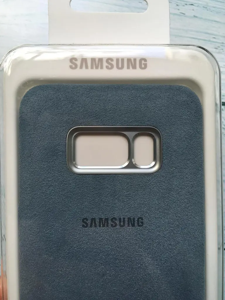 Чохол Official Alcantara Cover EF-XG955AMEGRU для Samsung Galaxy S8 Plus (6.2") Mint - фото 6