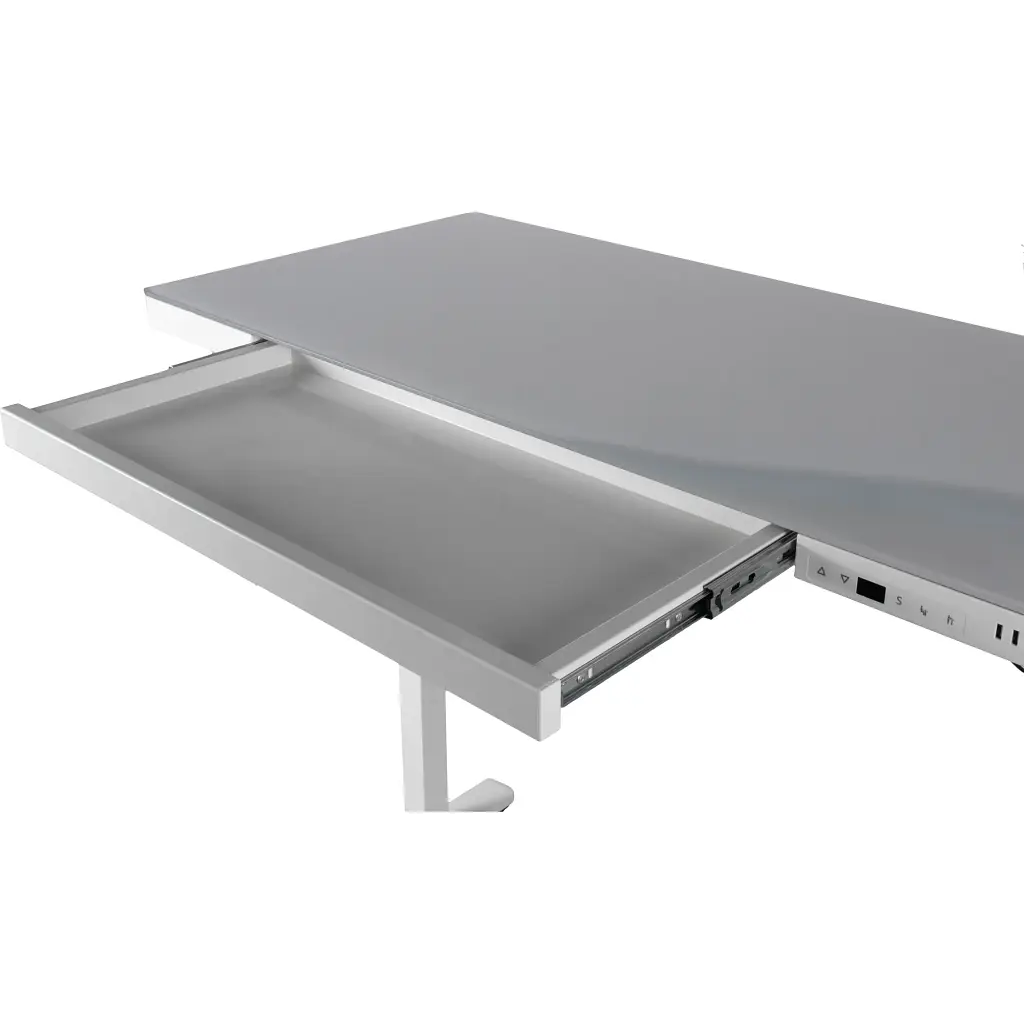 Комп'ютерний ігровий стіл Barsky StandUp White Glass 1200x600 [BST-12] [111786] - фото 15