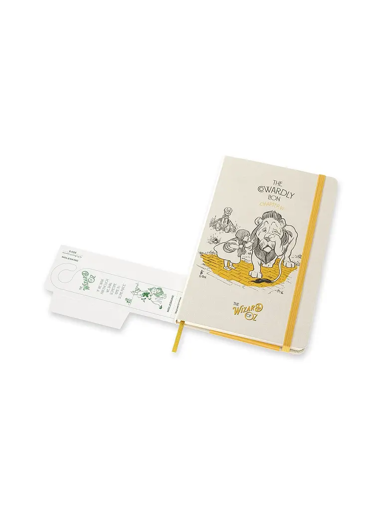 Записник Moleskine Wizard of OZ середній, Нелінований Лев (LEWOZQP062CL) - фото 3