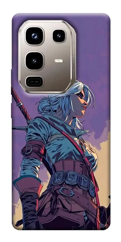 TPU чохол Demsky The witcher ciri для Infinix Note 50 Pro 4G