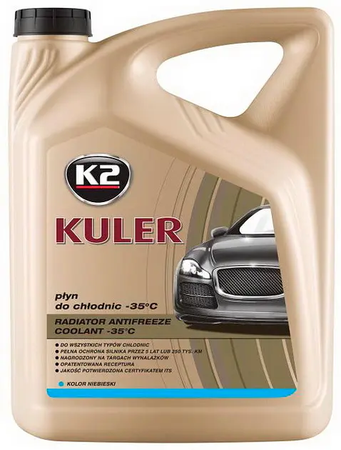 Антифриз K2 Kuler -35°C синій G11 5л T205N