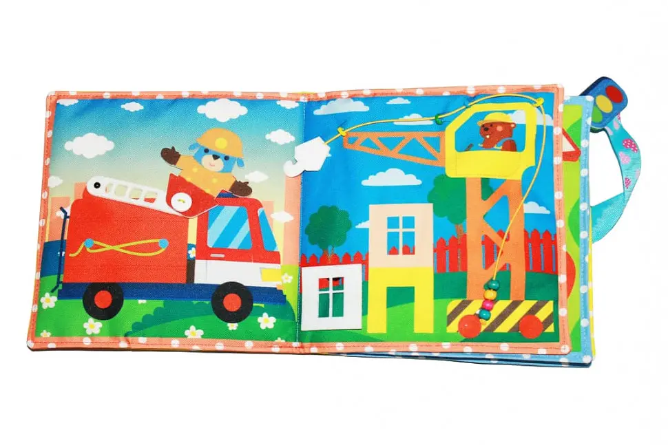 Фетрова книга для малят Bambini Авто - фото 4