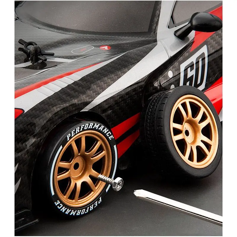 Машинка на радіокеруванні JJRC Q116 Dodge Drifting Car Black [119061] - фото 4