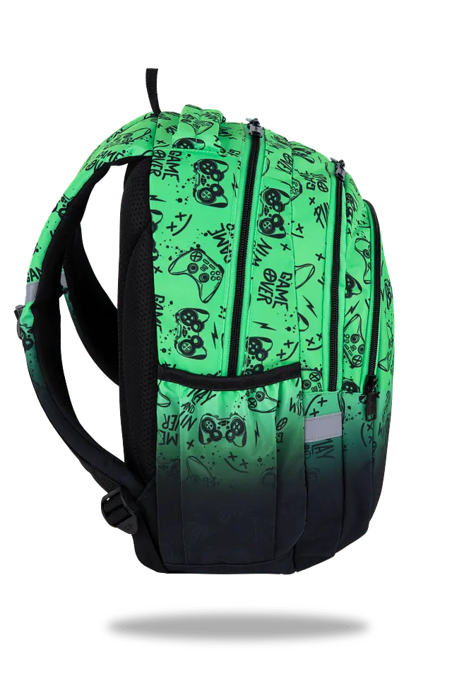 Рюкзак CoolPack Jerry Game Over 19 л 39х28х19 см зелений (F029969) - фото 2