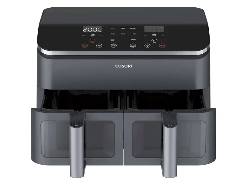 Мультипіч (аерофритюрниця) COSORI Dual Basket 8.5-Litre CAF-R901-AEU - фото 3