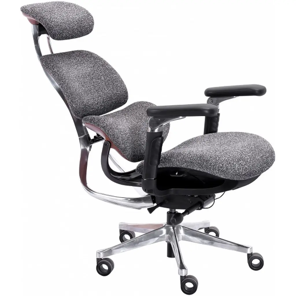 Офісне крісло GT Racer X-819 Fabric Wood Gray [156462] - фото 3