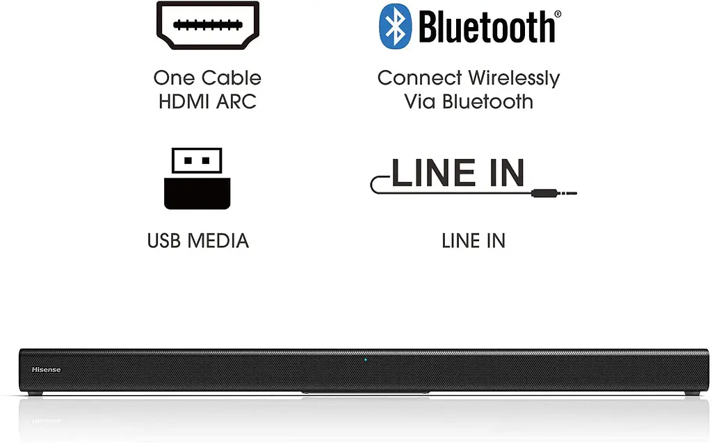 Саундбар акустична система для телевізора Hisense HS205 - фото 6