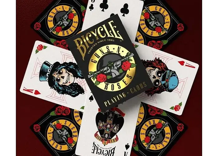 Карти гральні United States Playing Card Company Bicycle Guns N' Roses (ВР_КГБГНР) - фото 4