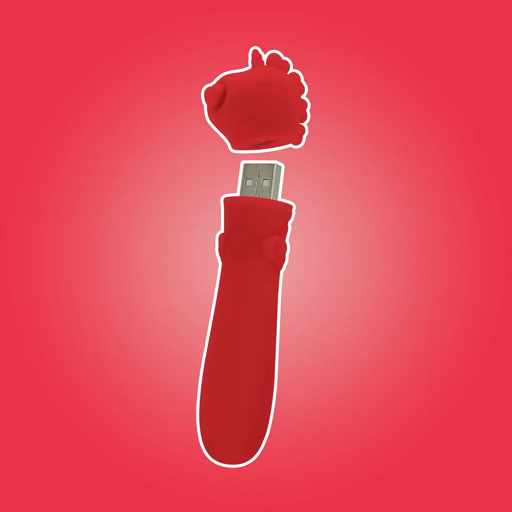 Вібратор-єдиноріжка Unihorn USB Bullet - Cupid's Beau, віброкуля, USB-зарядка, 10 режимів - фото 9