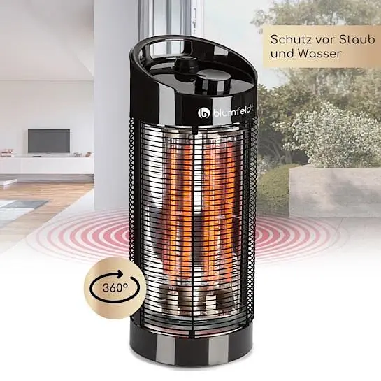 Інфрачервоний обігрівач Blumfeldt Heat Guru 360 (10032458) - фото 2