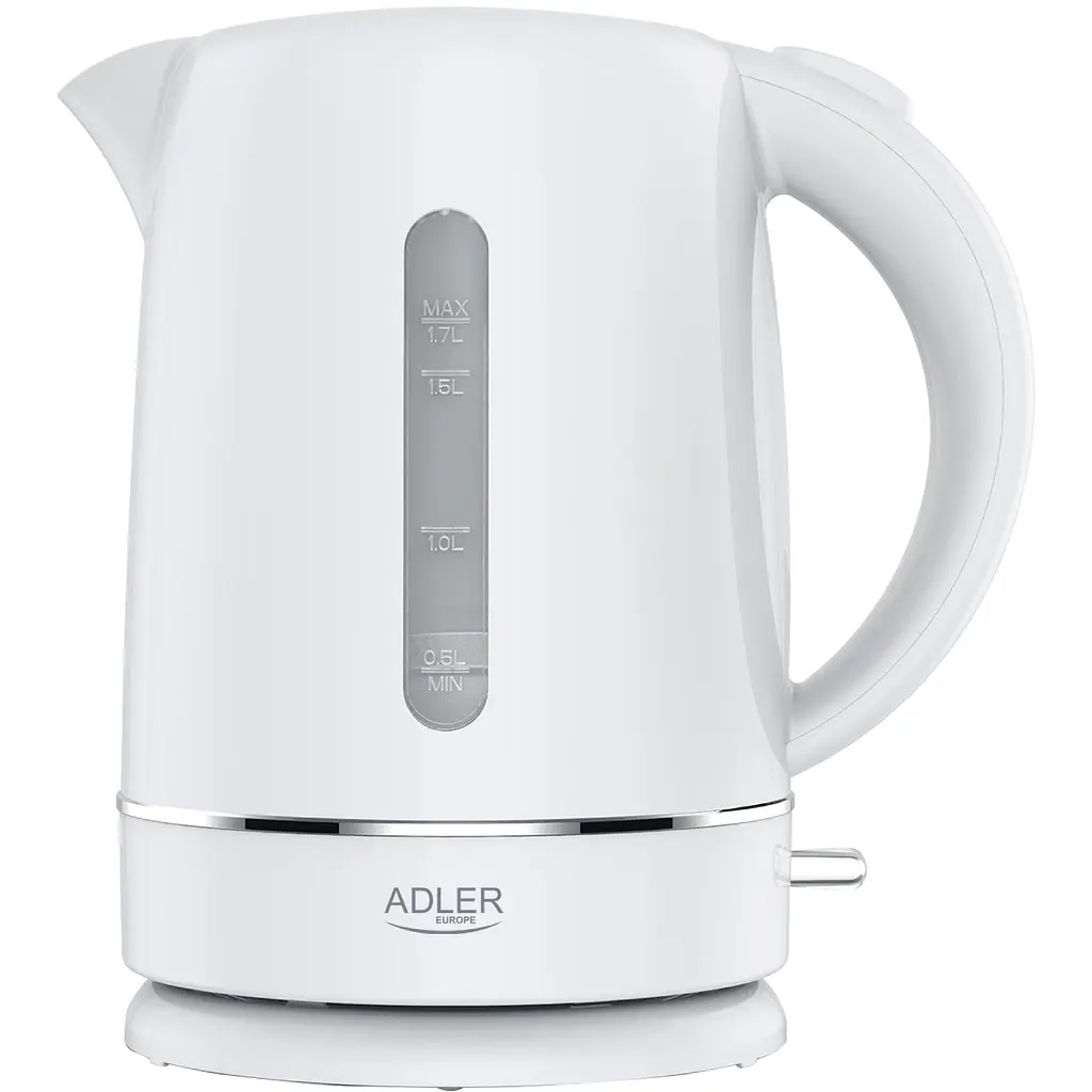 Електрочайник Adler AD 1385 white 2200Вт/ 1.7л/ пластик/ автовимкнення/ білий - фото 3