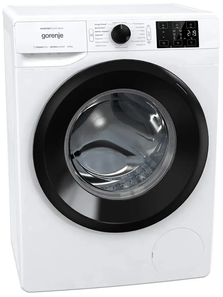 Пральна машина Gorenje з фронтальним завантаженням (WNEI74SBS) - фото 4