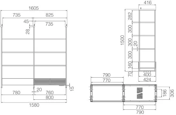 Витяжка Elica OPEN SUITE SUPERIOR BL MAT/F/160 - фото 16