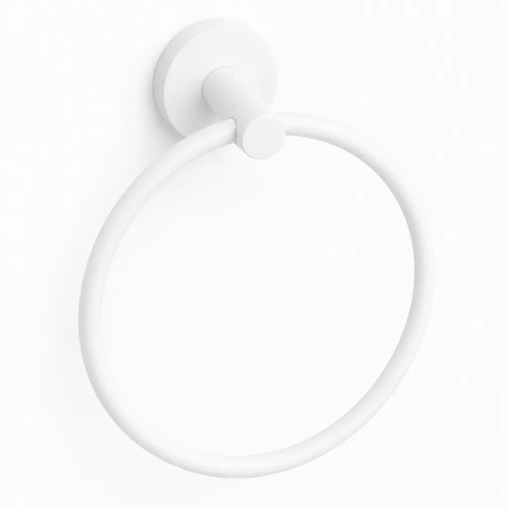 Кільцевий тримач для рушників VBI Venus 15,5x18 см white matt VBI-040003WH