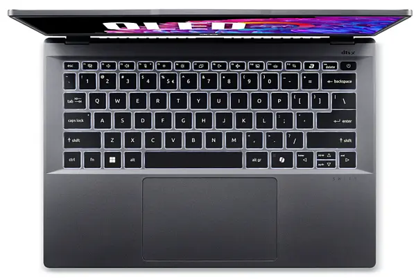 Ноутбук Acer Swift Go 14 SFG14-63-R2PL (NX.KTSEU.005) Steel Gray (NX.KTSEU.005) - фото 2