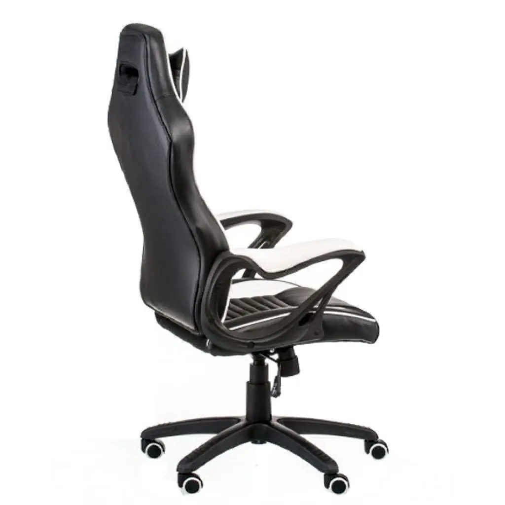 Крісло ігрове Special4You Nero black/white (E5371) - фото 4