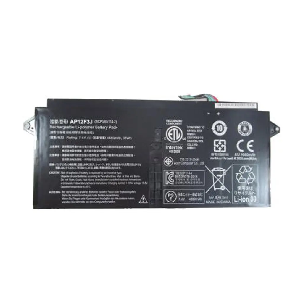 Акумулятор до ноутбука Acer AP12F3J Aspire S7-391 4680mAh (35Wh) 4cell 7.4V Li-ion (A47044)