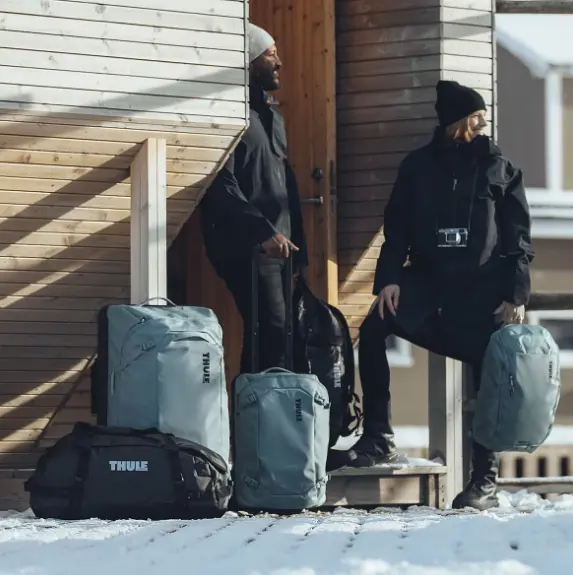 Дорожня сумка Chasm Duffel 90L TDSD-304 Pond Gray Thule sum0027952 - фото 4