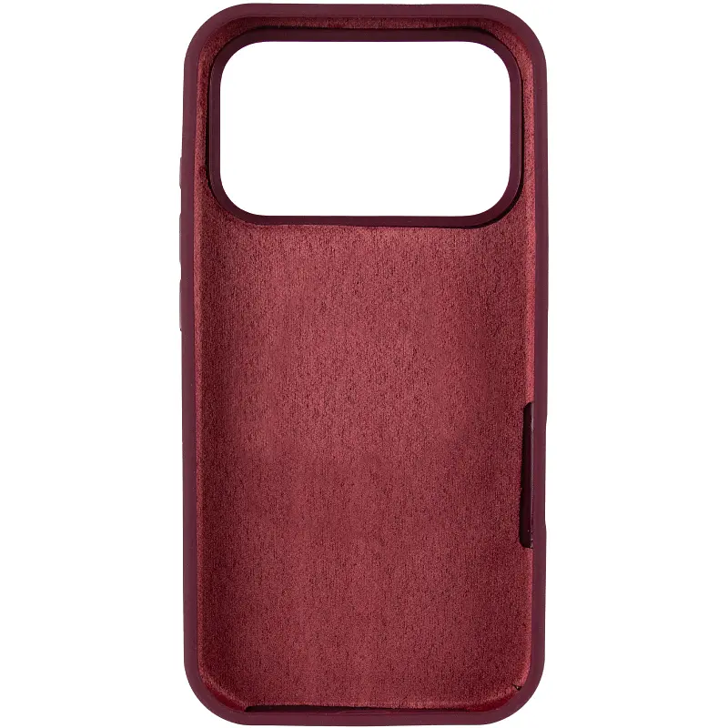 Чохол Silk Full Protective (AA) NO LOGO для Apple iPhone 17 Pro Max / 18 Pro Max (6.9") Бордовий / Plum - фото 3
