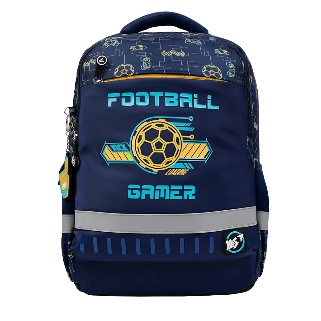 Рюкзак шкільний ортопедичний шкільний YES Football Gamer S-52 Ergo - фото 3