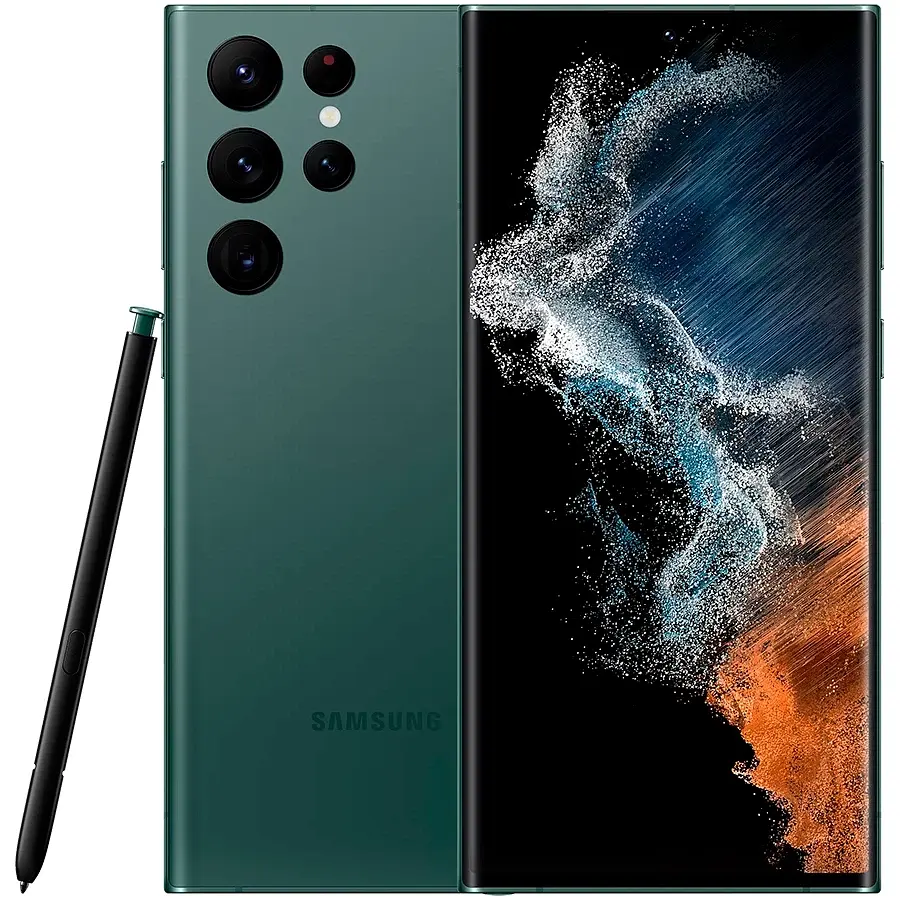 Мобільний телефон Samsung Galaxy S22 Ultra Snapdragon 12/128GB Green (2536419912)