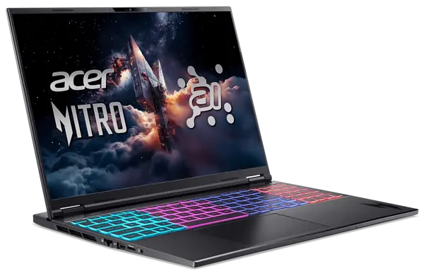 Ноутбук Acer Nitro 16S AI AN16S-61-R29L (NH.U06EU.002) Obsidian Black - фото 2