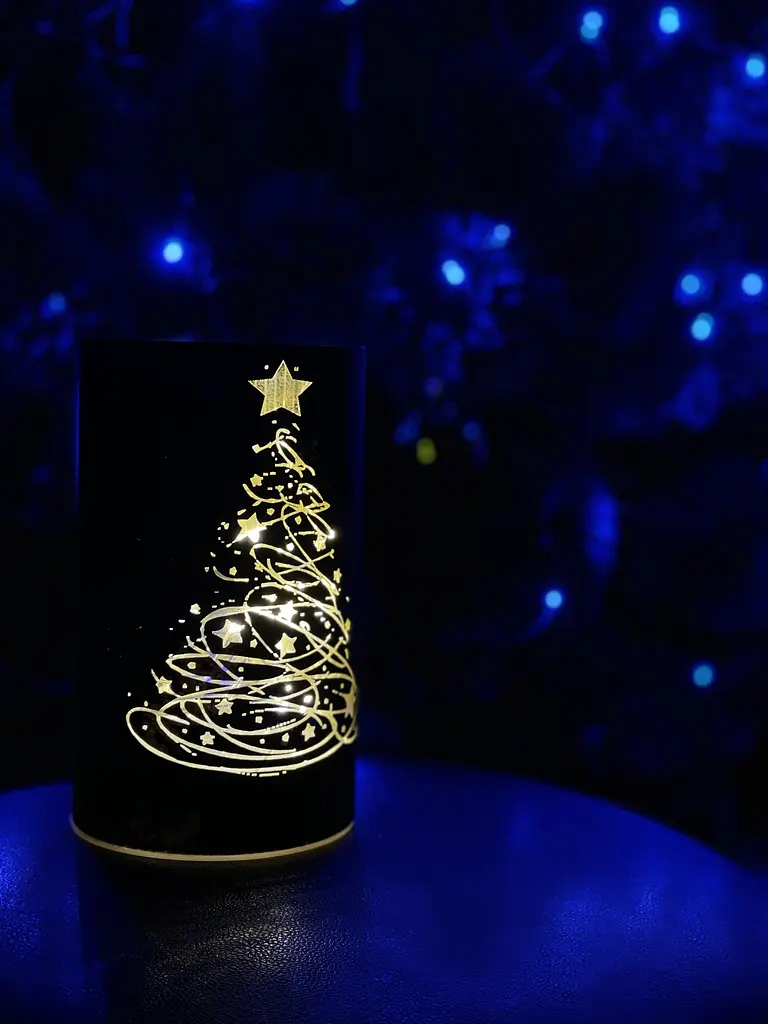 Світильник декоративний Luca Lighting Ялинка 15.9х15 см чорний (8720362197607_1) - фото 3